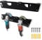 Yallmie Angle Grinder Holder Bracket, Angle Grinder Wall Bracket Carbon Steel Angle Grinder Storage, Angle Grinder Rack Durability Angle Grinder Stand for Garage, Shop, Home or Tool Trailer