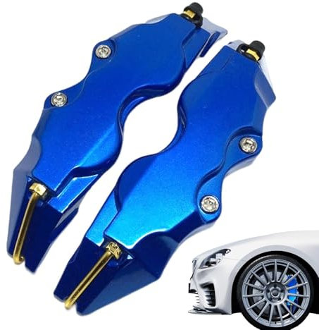 Cubierta de pinza de freno, 2 unidades, cubierta de cubo de rueda, cubierta de pinza de freno de coche, cubierta de pinza de freno de coche, cubierta protectora universal para freno de rueda de coche