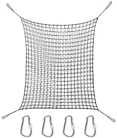 Generisch Kletternetz, Kletternetz Spielplatz, Doppeltschichten ​Kinder Sicherheitsnetz, Kinder Schaukel Garten, Absturzsicherungsnetz für Spielplatznetz (A)
