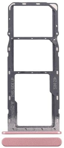 ZZjingli For Nokia C32 SIM Card Tray + SIM Card Tray + Micro SD Card Tray(Gold)(Blue)(Pink)(Black)(Pink)