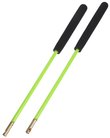 TOYANDONA Bâtons de Diabolo Antidérapants pour Garçon et Filles et Adultes 2 Pièces Baguettes de Jonglage Professionnelles Matériau Prise Sûre Activités