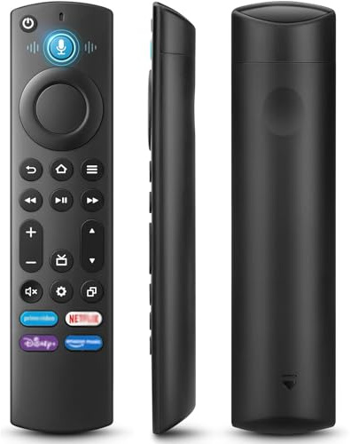 Replacement Voice Remote Control for Insignia/Toshiba/AMZ 4-Series TV (4K Max, Cube, 2nd Gen, 3rd Gen, 4K, Lite)