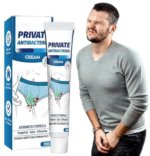 Intimpflege Männer,Private Antibakterielle Creme,Herren Intimbereich Lindert Creme,Intimcreme Gegen Juckreiz,Herren Balanitis Juckreiz Cremes,Herrencreme Intim Pflegecreme