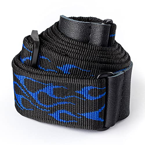 Jim Dunlop Guitar Strap - Flambe-Blue