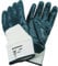 Handschuhe Nitril Größe 10 blau vollbeschichtet mit Stulpe Preis per 12 Stück