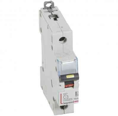 Disjoncteur DX³ 10000-16kA - 1P 230V~ à 400V~ - 3A - courbe C - 1 module