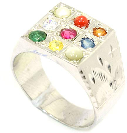 Rajasthan Gems Antikes altes Silber Indien Tribal Schmuck Ohrringe Pfau Design