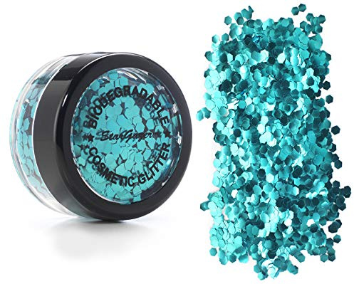 Stargazer Biodegradable Chunky Glitter Shaker - Sky. Festival Friendly Biodegradable Cosmetic Glitter