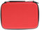 Navitech Red Heavy Duty Rugged Headphone Case Compatible With The Bang & Olufsen Beoplay H4