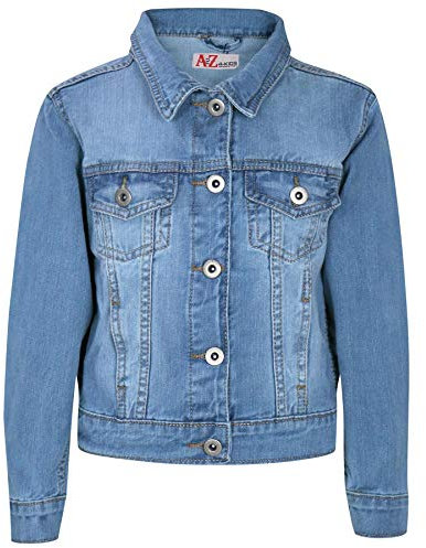A2Z 4 Kids Girls Jackets Denim Style Trendy Fashion Jeans Jacket Stylish Coats for Girls New Age 3-13 Years