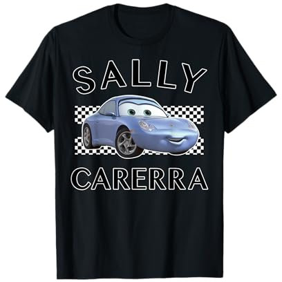 Disney Pixar Cars Sally Carerra Finish Graphic T-Shirt