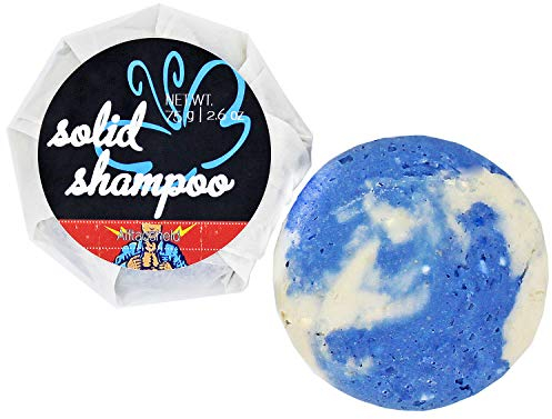 Festes Shampoo Alltagsheld N°1, 75 g, normales Haar, sulfatfrei, fester Shampoobar aus mildem Tensid | sportive frische Zitrusnote, Herznote aus Blauer Agave