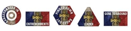 Battlefront Miniatures French Token Set