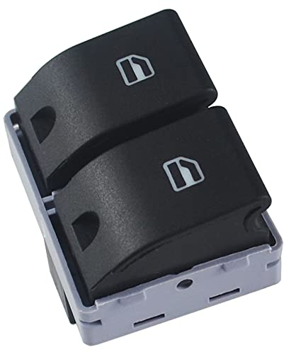 ZEALfix 6Q0959858 Botón Ventana Eléctrica Interruptor Botonera Elevalunas for Polo 9N Seat Ibiza Cordoba