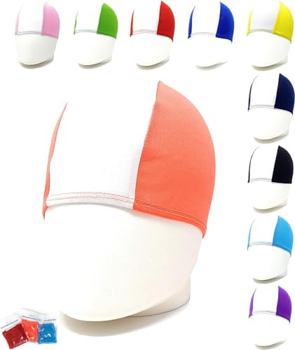 50 Gorros de natación de poliéster Slim FIT Profesional - Descuentos por CANTIDAD - Gorro de Piscina Unisex - Cantidad Paquetes de 50-500 Piezas
