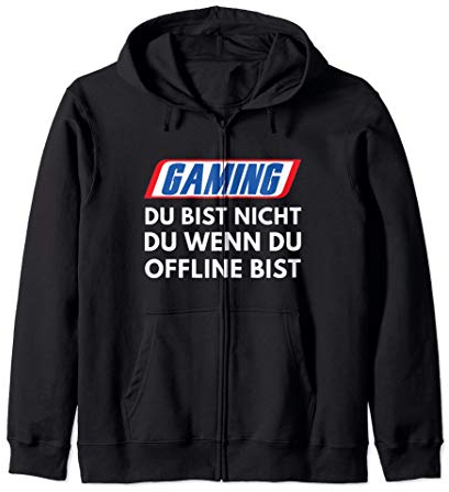 Du Bist Nicht Du Wenn Du Offline Bist Gaming Geschenk Kapuzenjacke
