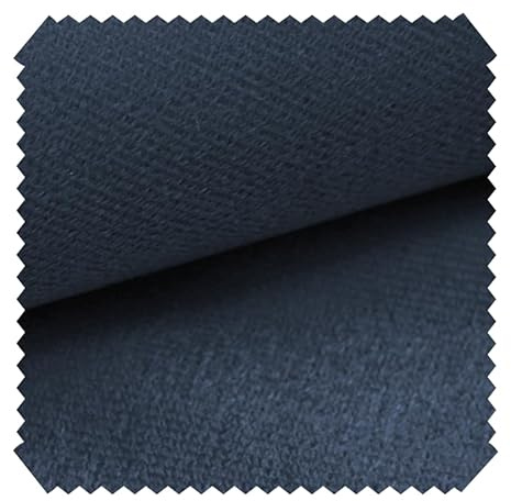 novely® ARTENA - Samtiger Velours-Möbelstoff - Anschmiegsamer Polsterstoff - Robuster Bezugsstoff - Pflegeleichte Meterware 1lfm | Farbe: 20 Grau Blau