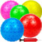 Bolas Suaves hinchables, Bolas sensoriales de 9 Pulgadas, Juguete y Bolas de estrés para niños pequeños, Juego de 5 Rebote y Bomba, Parque Infantil, Piscina,Juguetes para Fiestas
