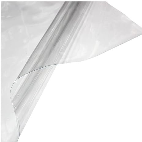 Hule Antimanchas Mantel Mesa Comedor y Mesa Cocina PVC Impermeable Transparente (140_x_160_cm, 20, Micrón, 20, Micrón, 20, Micrón, 160, Centímetros, 20.00, Micrón)