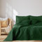 AmeliaHome Tagesdecke 260x280 cm Bettüberwürf zweiseitig Ultrasonic Steppung Polyester Ophelia Dunkelgrün