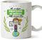 MUGFFINS Tazas para PROFESOR DE MÚSICA hombre - En Español - Mejor del mundo - 11 oz / 330 ml - Regalo original y divertido
