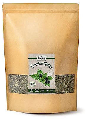 Biojoy Hojas de Mora BÍO (500 g), secadas y cortadas, apto para Té e Infusión (Rubus fruticosus)