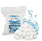 Ikodm Filter Balls 1400g Filterbälle Filtermaterial ersetzen 50 kg Filtersand für Pool Sandfilter Sandfilteranlagen