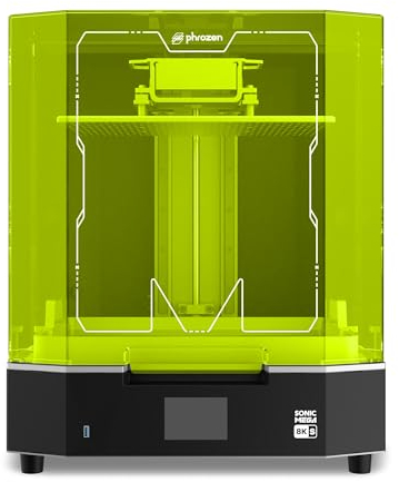 Phrozen Sonic Mega 8K S Resin 3D Drucker | 15 Zoll 8K Mono-LCD für Massenproduktion oder großformatige Modelle | 43 µm Auflösung & Druckgröße 330x185x300mm