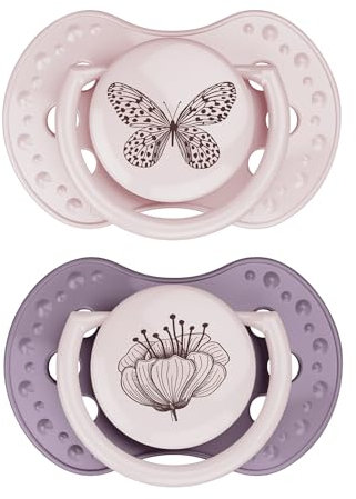 Difrax LOVI - Dynamischer Schnuller - 18+ Monate - Rosa & Lila