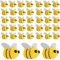 DMNQ 38 Pcs Bienen Deko Biene Deko Kann Alle Ihre Bedürfnisse Für DIY-Girlanden Deko Bienen Stirnbänder Haarspangen Partydekorationen Und Mehr Erfüllenleicht Und Tragbar Perfekt Zum Basteln