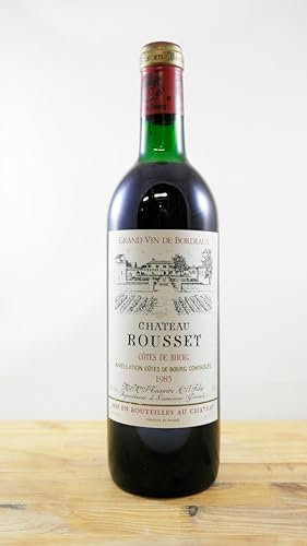 Château Rousset Bouteille de Vin Millésime 1985