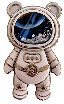 Generisch Multifunktionale Handy-Halterung, niedlicher Cartoon-Halter, dreidimensionale Paste, Raumfahrer, R8B5, Desktop-Lazy