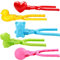 Lonsien Schneeball Former 5 STK Winter Schneeballzange Spielzeug Set mit Liebevoll, Bär, Dinosaurier,Kugel, Ente Form Kunststoff Snowball Maker für Kinder Schneeballschlachten im Outdoor