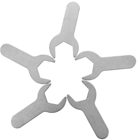 Artibetter 5stücke Teiliges Multifunktionales Gasflaschen-druckminderer-schraubenschlüssel Hochwertigem Edelstahl Leicht Rostfrei Großem Maul Hoher Härtegrad Langlebig Und Praktisch Für Wartu