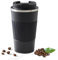 Goodatech 510ml/18oz Tazza Viaggio caffè Termica in acciaio inossidabile, Senza BPA Vuoto Isolato Borraccia, Auto Bicchiere con Coperchio a Tenuta Stagna (Nero)