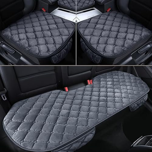 UYTKTN Auto Sitzkissen Sitzbezüge für MINI Clubman/John Cooper Works F54 F55 F56 F57 F60 4 Doors, Rutschfester Sitzauflage Weiches Autositzschoner, Sitzkissen Vorne und Hinten Ohne Rückenlehne