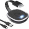 Miracast Wireless HDMI Dongle Adaptateur pour TV/Vidéoprojecteur/Moniteur, Wireless WiFi Display Dongle 5GHz 1080P avec Screen Mirror, Support Vidéo pour Miracast/DLNA/Air Play avec i-Phone/i-Pad