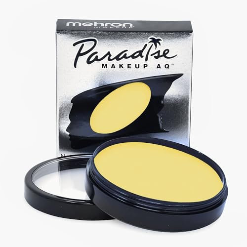 Mehron Makeup Paradise Makeup AQ Pro Size Peinture sur scène et écran, visage et corps, spécial FX, beauté, cosplay et Halloween | Peinture pour le visage et le corps activée par l'eau, 40 g