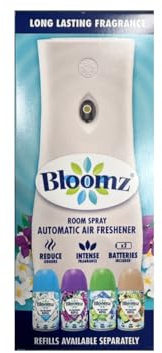 Automatic Air Freshener Room Spray, Long Lasting Fragrance, Battery Operated, Multiple Refills Available