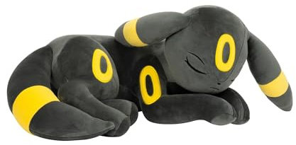 Pokémon PKW5196-45cm Schlafendes Plüsch - Nachtara, offizielles Plüsch | Offizielles Plüsch Produkt
