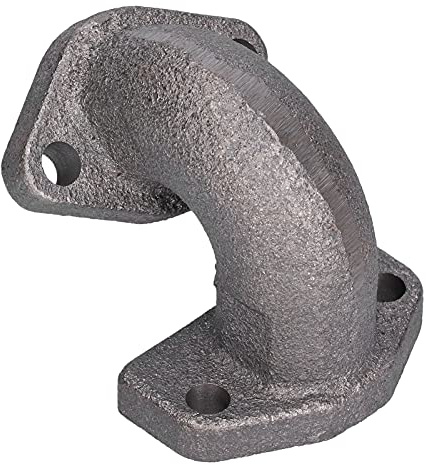 Flansch-Winkel-Pneumatik-Rohrverschraubung 1,05 Hochdruck-Gusseisen-dauerhafter Anschluss für 10 PS 7,5 kW 707 Ladeluftkühler-Luftkompressor-Pumpenzubehör