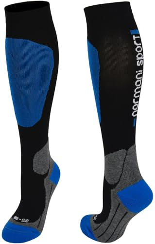normani 2 Paar Sport Kompressions-Kniestrumpf