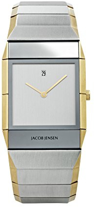 JACOB JENSEN Herren-Armbanduhr JACOB JENSEN SAPPHIRE Analog Quarz Edelstahl 553