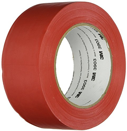 3M Vinyl Duct Tape, Red, 2-Inch by 50-Yard by 3M
