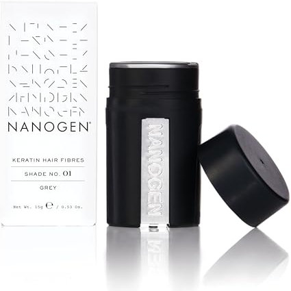 Nanogen Hair Fibres, 15 g, Grey