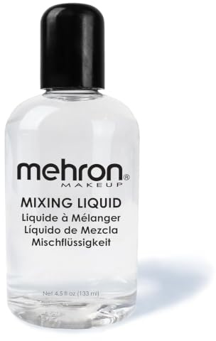 Mehron Makeup Mixing Liquid - 4.5 Fl oz, Makeup Mixing Medium