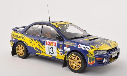 Subaru Impreza 555, No.13, Rally Australien , 1996, Modellauto, Fertigmodell, Sun Star 1:18