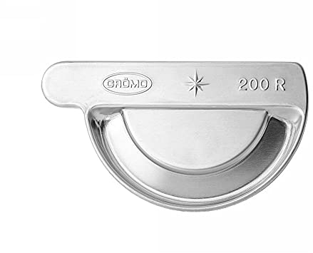 Zink Steckrinnenboden halbrund RG 250 mm rechts