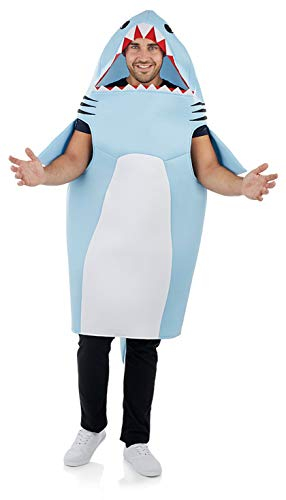 Fun Shack FN4363 Kostüm, Unisex – Erwachsene, Hai, Einheitsgröße