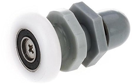 Lot 8pcs Roulette Douche Roue Remplacement de Poulie Rouleau Porte de Douche Roulette 25mm